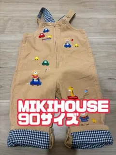 MIKIHOUSE ミキハウス 90サイズ ロンパース サロペット コーデュロイ