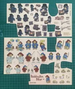 日本ヴォーグ社　磁器用転写紙　パディントン　2種