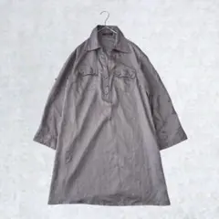 コムサイズム COMME CA ISM スキッパーシャツ チュニック 5498