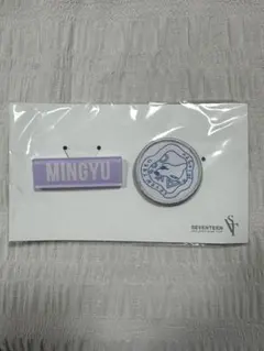 SEVENTEEN MINGYU グッズセット ピンバッジ ワッペン - メルカリ