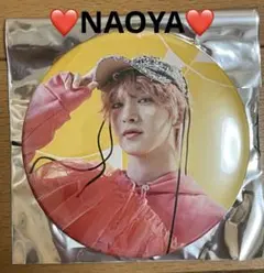 MAZZEL 缶バッジ ❤ナオヤ NAOYA