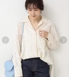 新品未使用　Spick and Span レースショートシャツ 2026年最新】レースショートシャツ スピックアンドスパンの人気