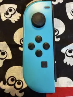 任天堂Switch ジョイコン　ネオンブルー　左　86