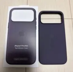 「新品未使用」iPhone 17 Pro Maxテックウーブンケース パープル