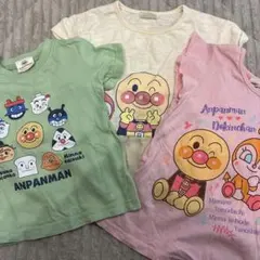 アンパンマンTシャツ3枚セット