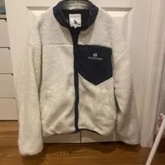 U.S. POLO ASSN. ボアジャケット ホワイト M