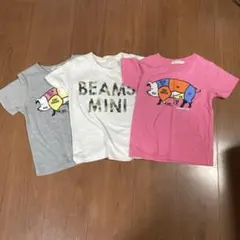 【値下げしました！】BEAMS MINI Tシャツ 3枚セット 110サイズのサムネイル