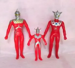 ウルトラマン一家 フィギュアセット 3体