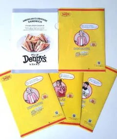 デニーズ クリアファイル サンドウィッチ ソロデニ マスター