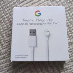 【新品未開封】Google Nest Cam 本体とケーブル10m Amazon | Google Nest Cam 防塵・防滴ケーブル 10m 電源