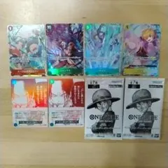 エース＆サボ＆ルフィ シャンクス サンジ リリス パラレル プロモ おまけ