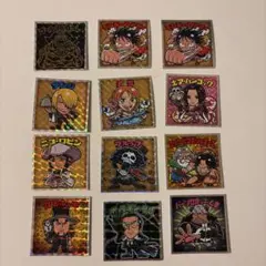 【12枚セット】ONE PEICE ワンピースマン2コレクターシール 超新星編