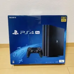 PS4 Pro 本体 1TB Jet Black CUH-7200B 未開封