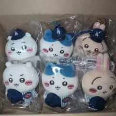 6種セット ちいかわ MLB TOKYO SERIES マスコット