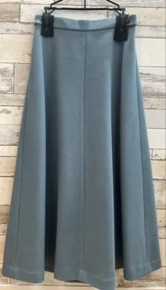 フレアスカート ライトブルー