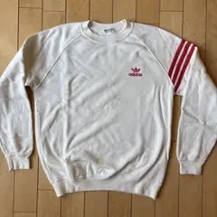 【デサント製】80's adidasアディダス ビンテージ　トレフォイル