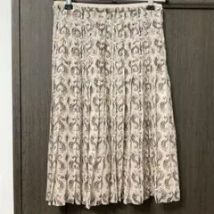 トリーバーチ TORY BURCH タツノオトシゴ　スカート シルク　0のサムネイル