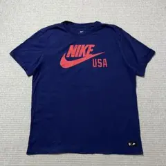 THE NIKE NEE USA Tシャツ ネイビー スウォッシュ アメリカ代表