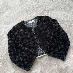 Catherine Cottage ファー カーディガン 140