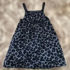 ポンポネット　ジャンパースカート　ワンピース120