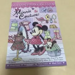 カドリーベア　メモ帳　ミニーちゃん