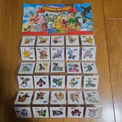 ポケモンパンシール　ポケモンデコキャラシール　46枚セット売り