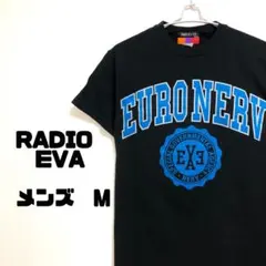 RADIO EVA ラヂオエヴァ　ロゴ　Tシャツ メンズ　M