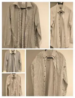 LES MUES 長袖シャツ　5枚セット ノンアイロンシャツ　アオキ