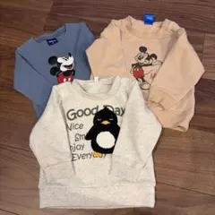 キッズ服 トップス 長袖 3枚セット 90サイズ