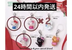 ハローキティ めじるしアクセサリー スタンダード　チャーミー　お花