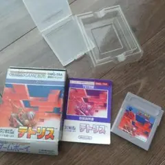 ゲームボーイ ソフト「テトリス」 箱 ケース、説明付
