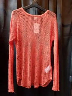 UngridメッシュロングスリーブTee