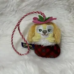 香港ディズニー　クリスマス　クッキーアン　ぬいぐるみストラップ　新品