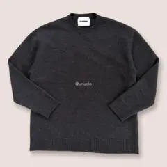 【24AW】JIL SANDER｜Boiled Wool Crewneck GR