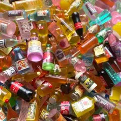 デコパーツ まとめ売り プラパーツ ハンドメイド カボション ドリンクパーツ B