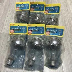 ELPA シルバーランプ 100W 口金E26 6個