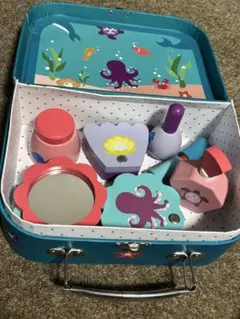 木製　化粧品セット