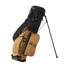 〈新品〉CLUBHAUS ゴルフバッグ スタンド付き オレンジ・黒 ジョーンズ ゴルフ キャディバッグ スタンド型 5分割 9型 46