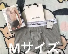 メンズ　グレー　Calvin Klein ボクサーパンツ　ボクサーブリーフ