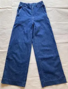 ユニクロ UNIQLO ワイドトラウザージーンズ サイズS