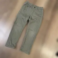UNIQLO キッズ 長ズボン 110 カーキ