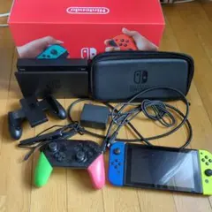 Nintendo Switch 本体 青/緑 Joy-Con付き
