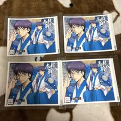 新劇場版 銀魂 吉原大炎上 ラベル缶 ステッカー 新八