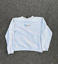 USA製　butter goods スウェット　グレー　Googleパロディー