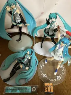 【値下げ可能】 初音ミク フィギュア 4体セット おまけつき