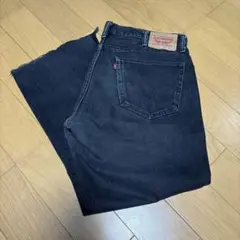 Levi's 505 ブラックデニム ストレートフィット