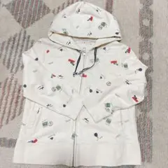 CHILD WOMAN パーカー　長袖　FREE キッズ　フード付き　トレーナー