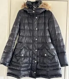 バーバリーブルーレーベル　ダウンコート　38サイズ　黒