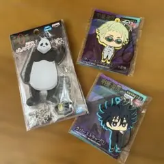 呪術廻戦　パンダ　アクスタ　ラバーストラップ 2個セット