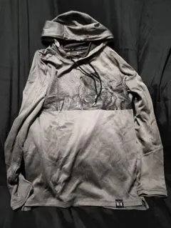 UNDER ARMOUR フード付きパーカー MD グレー　メンズ